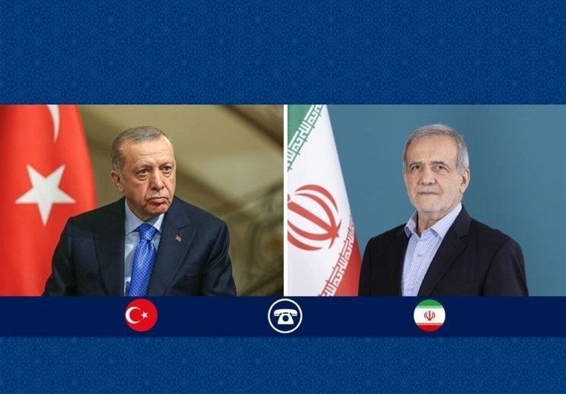 تاکید پزشکیان و اردوغان بر تداوم تلاش های دیپلماتیک برای ثبات منطقه / اخبار سیاسی روز , اخبار سیاست خارجی
