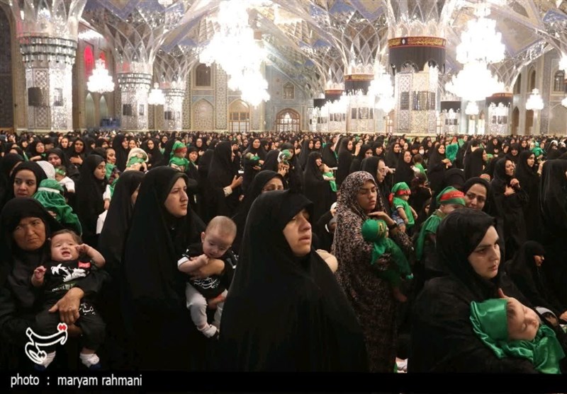 اجتماع بزرگ شیرخوارگان حسینی در حرم رضوی برگزار شد / اخبار خراسان رضوی - اخبار استانها
