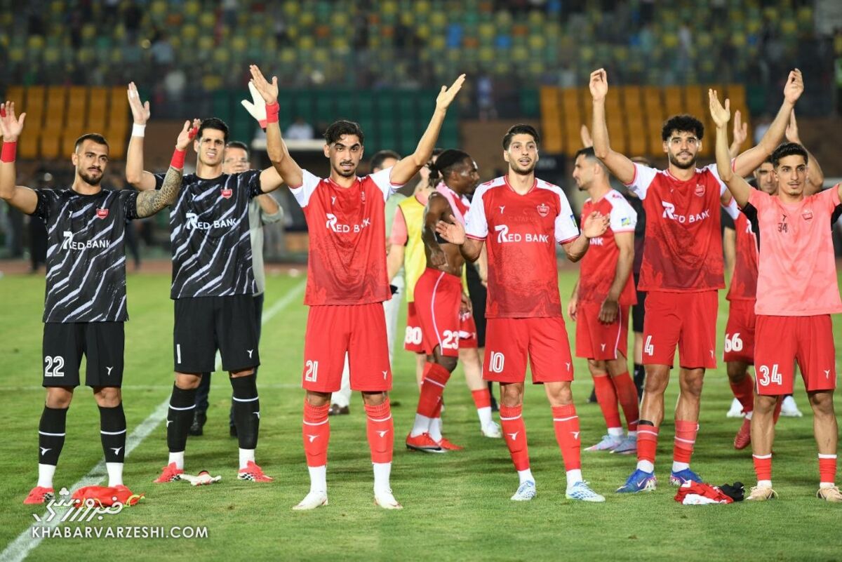 حرکت دیدنی بیفوما؛ پاس پشت‌پای تماشایی و تمجید پرسپولیسی‌ها / پرسپولیس , استقلال خوزستان , تیوی بیفوما , لیگ برتر , گل چهارم