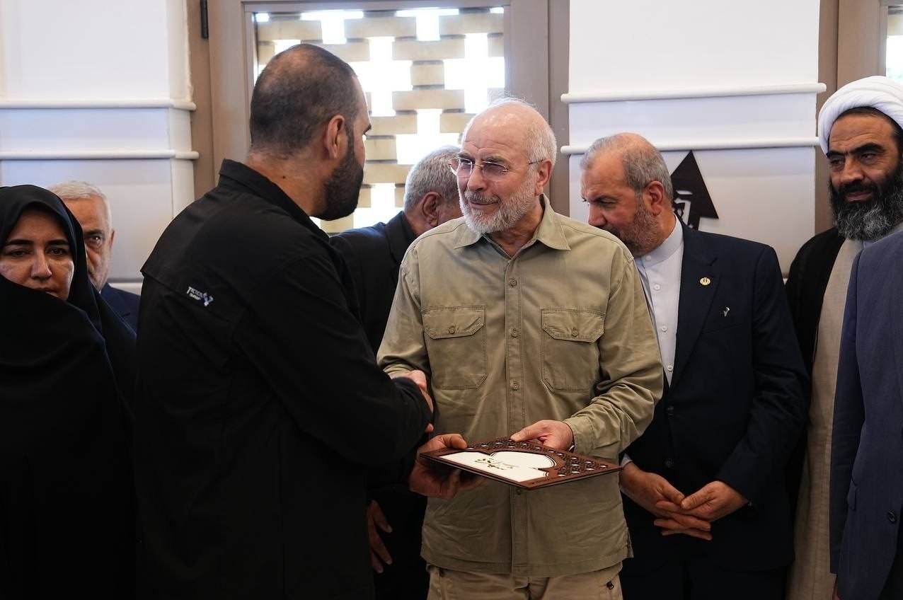 قالیباف از جانبازان و خانواده شهدای حمله به حشدالشعبی تجلیل کرد / اخبار سیاسی روز , اخبار مجلس