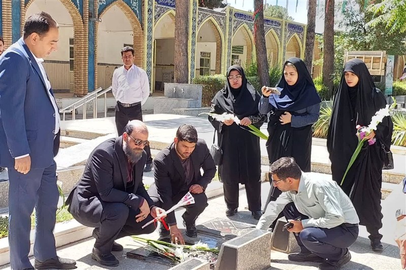تجدید میثاق خبرنگاران نیشابور با آرمان‌های شهدا / اخبار خراسان رضوی - اخبار استانها