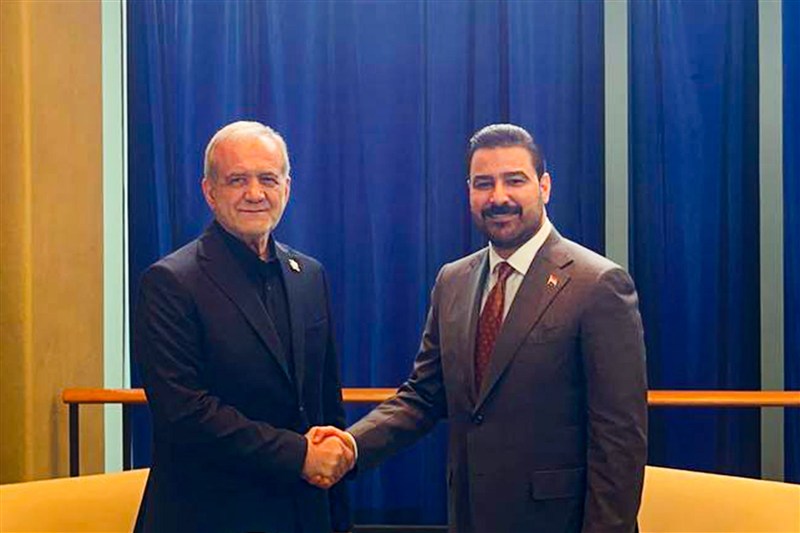دیدار پزشکیان و نخست‌وزیر عراق در حاشیه مجمع عمومی سازمان ملل / اخبار سیاسی روز , اخبار سیاست خارجی