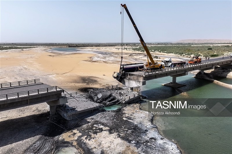 پل نیمهکار بندرخمیر تا 20 روز آینده زیر بار ترافیک میرود / اخبار هرمزگان - اخبار استانها