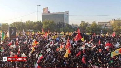 طنین «لبیک سید مجتبی» در نجف اشرف