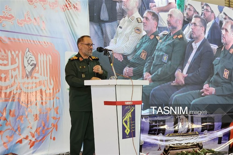 سردار رجبی: شهدا چراغ راه ملت ایران هستند؛ وحدت رمز عبور از توطئه‌ها / اخبار کردستان - اخبار استانها