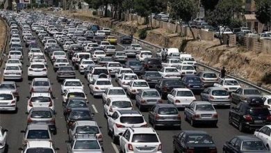 ترافیک سنگین در محورهای مواصلاتی شمالی و تهران؛ روان بودن تردد در مسیرهای بازگشت / ترافیک سنگین , محورهای شمالی , تهران , مرکز مدیریت راه‌ها , تردد روان